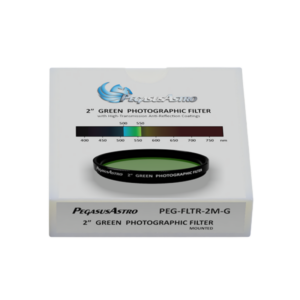 Pegasus Astro Green Photographic Filter – 2″ Mounted Fashion